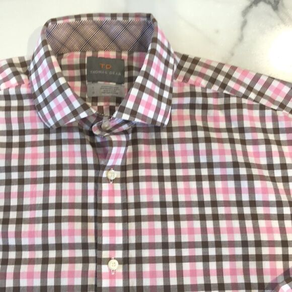Thomas Dean Button Up Sz. L - Picture 3 of 4